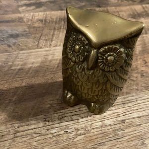 Brass owl